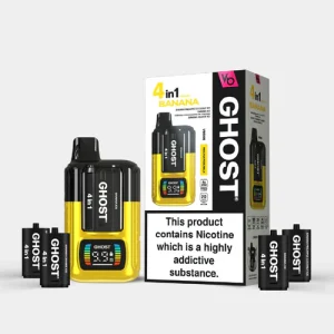 Koop Ghost® 4 in 1 VBS66 | 2400 Puffs: The Ultimate Vaping Experience